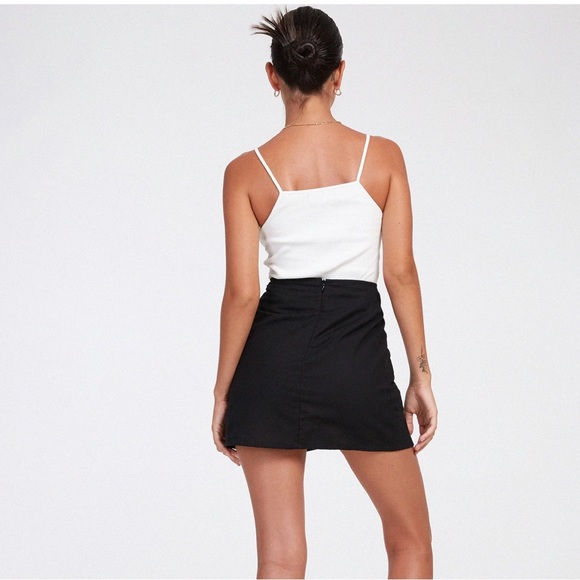 COPY - Motel Rocks SHENY MINI SKIRT IN BLACK_NWT - Picture 3 of 7